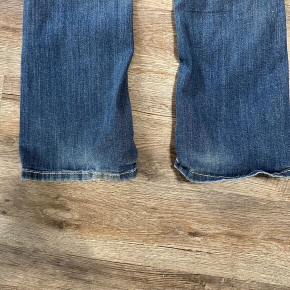 Ariat Real Denim Womens Jeans Katrina Boot Bootcut 26 Short Dark Wash Mid Rise - Picture 6 of 7